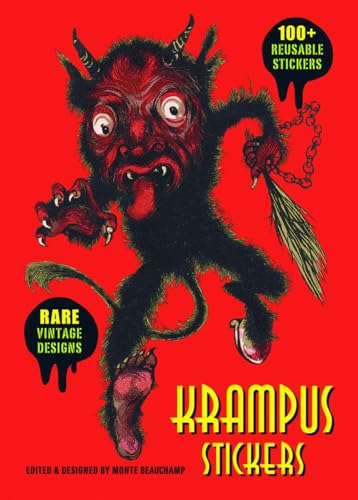 Krampus Stickers: Rare Vintage Designs von Last Gasp